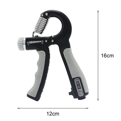 5pcs 5-60Kg Hand Gripper Grip Strengthener Exercise - Handgrip Forearm Strength Training Gym - Counter, Adjustable, Non Slip