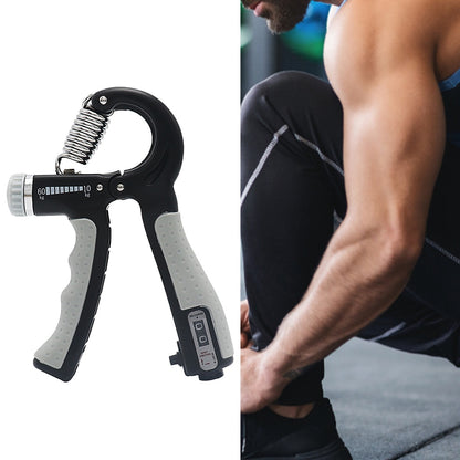 5pcs 5-60Kg Hand Gripper Grip Strengthener Exercise - Handgrip Forearm Strength Training Gym - Counter, Adjustable, Non Slip