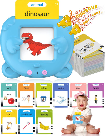 Enlightenment Toys 510 Sight Words Talking Flash Cards for Toddlers 2-4 Years, Autism Sensory Therapy Toys for Children, Pocket Speech Toy for Kids, Early Educational Toys for 2 3 4 5 Years Old Learning